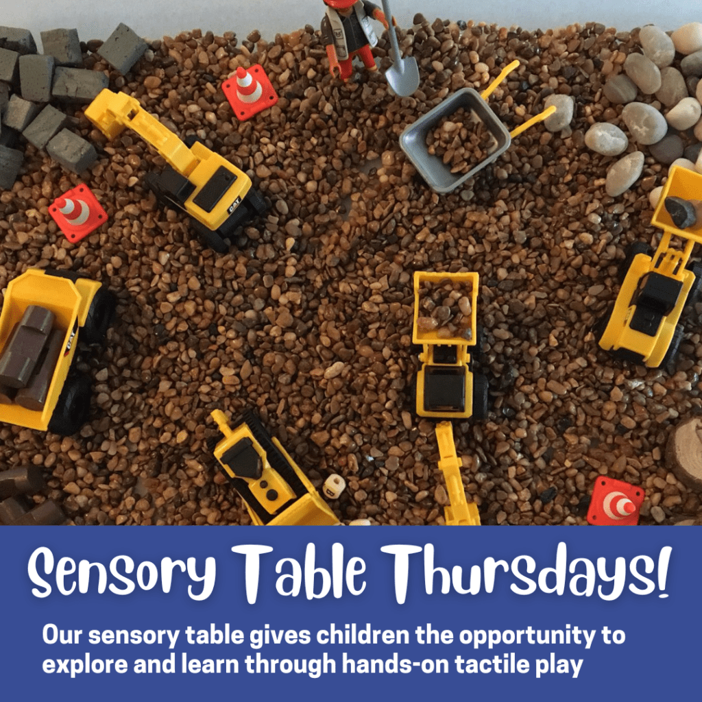 Sensory Table Thursdays